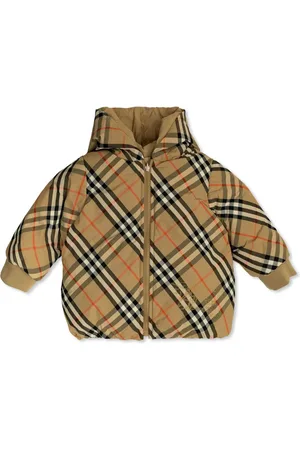 Burberry Plumífero a cuadros
