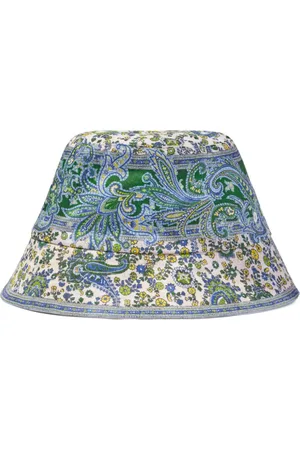 ZIMMERMANN Sombrero de pescador con estampado de cachemira