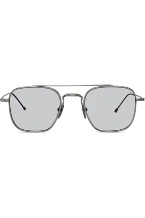 Thom Browne Gafas de sol con montura piloto