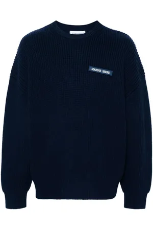 Marine Serre Jersey con parche del logo