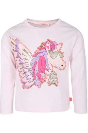 Billieblush Camiseta con unicornio estampado