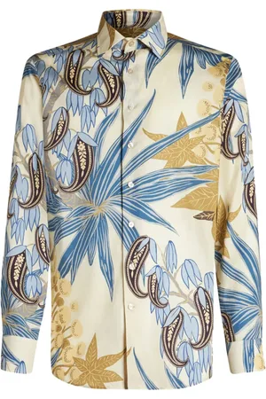 Etro Camisa con estampado de cachemira