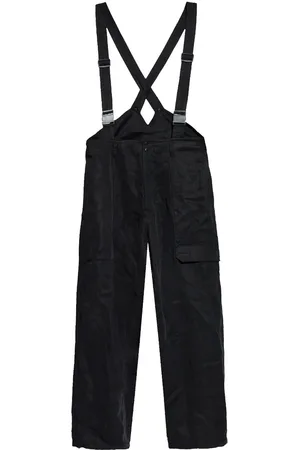 Y-3 Pantalones con tirantes