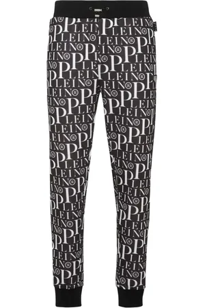 Philipp Plein Pantalones de chándal con logo estampado