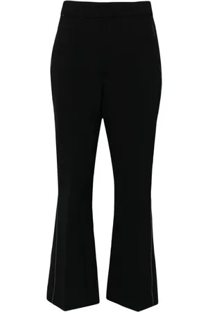 Victoria Beckham Pantalones acampanados con costuras