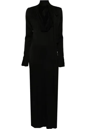 BLUMARINE Vestido largo con abertura