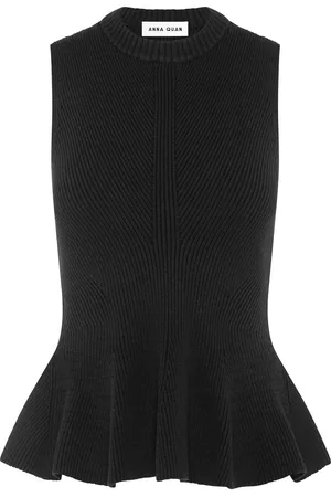 Anna Quan Top con peplum