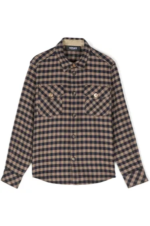 VERSACE Camisa a cuadros