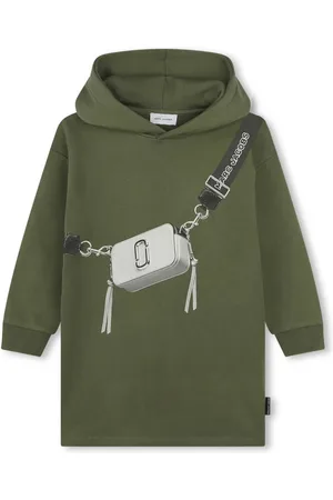 Marc Jacobs Vestido estampado con capucha