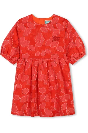 Kenzo Vestido con logo bordado