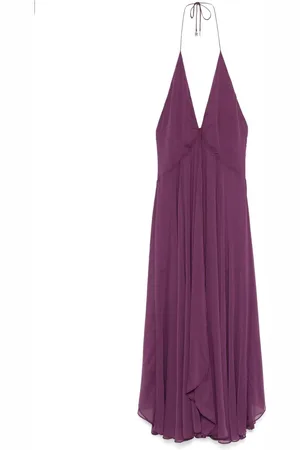 ROTATE Vestido con cuello halter