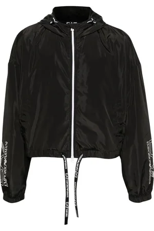 EA7 Chaqueta con logo estampado