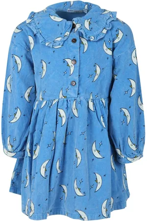 Bobo Choses Vestido con luna estampada