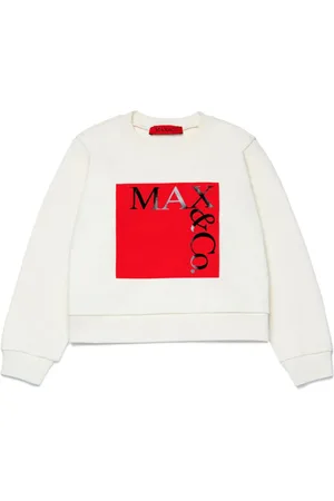MAX&Co. Kids Sudadera con logo estampado