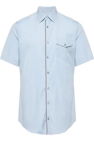 Gucci Camisa con ribete en contraste