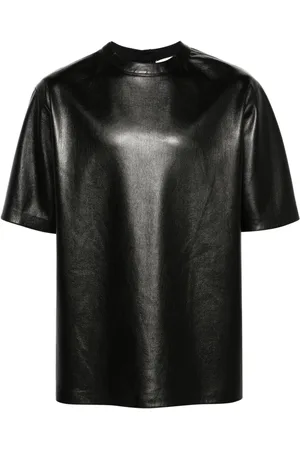 Nanushka Camiseta con hombros caídos