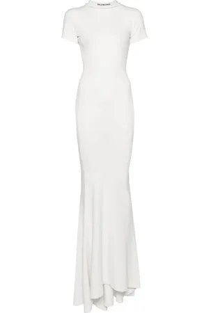 Balenciaga Vestido largo estilo camiseta