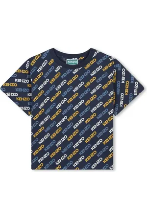 Kenzo Camiseta con logo estampado
