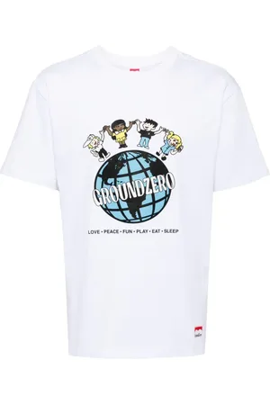 Ground Zero Camiseta con estampado gráfico