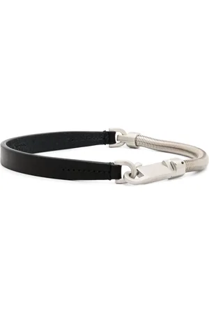 Rick Owens Collar de cadena con diseño de serpiente
