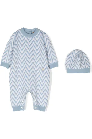 Missoni Set de dos peleles de punto chevron