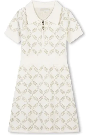 Michael Kors Vestido con logo de intarsia