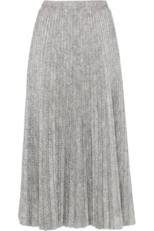 ERMANNO SCERVINO Falda midi plisada