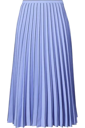 Proenza Schouler Falda midi plisada
