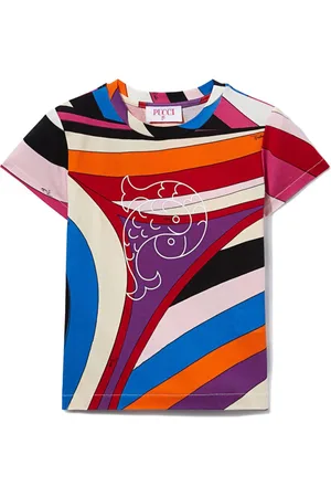 PUCCI Junior Camiseta con estampado Iride