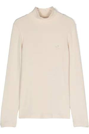 MONNALISA Top con apliques de strass