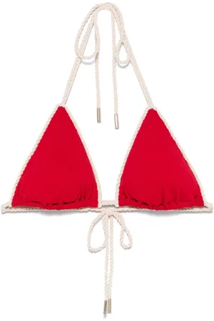 La Perla Top de bikini con monograma