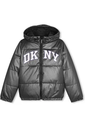 DKNY Plumífero reversible con logo