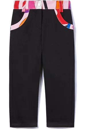 PUCCI Junior Pantalones con estampado Marmo