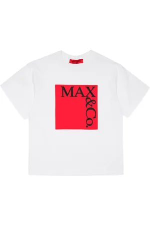 MAX&Co. Kids Camiseta con logo estampado