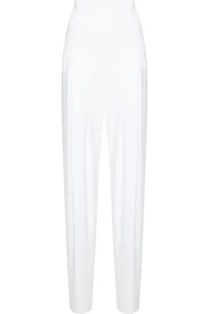Norma Kamali Pantalones de talle alto