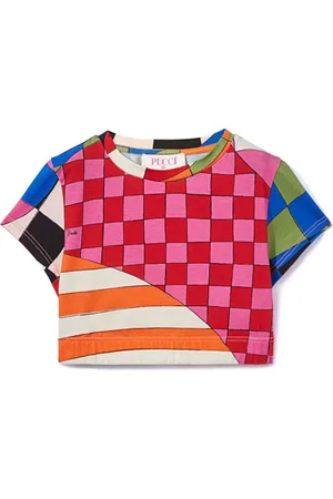 PUCCI Junior Camiseta con estampado Giardino