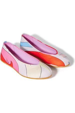 PUCCI Junior Bailarinas con estampado Marmo