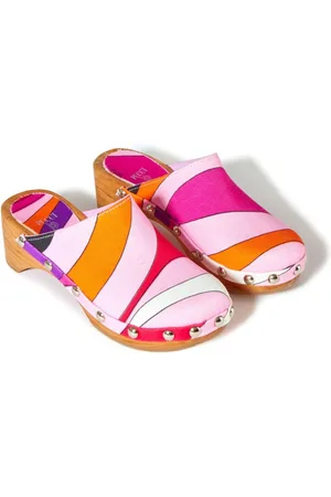 PUCCI Junior Sandalias con motivo Marmo