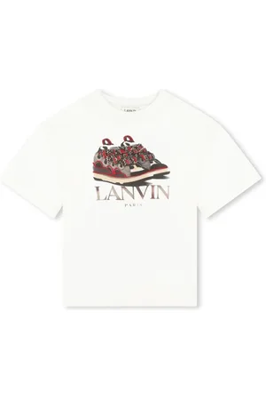 Lanvin Camiseta con logo estampado