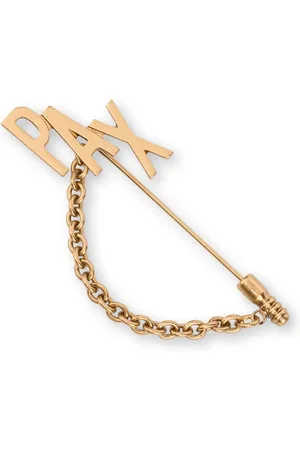 Moschino Broche con letras Pax