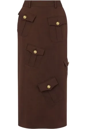 Moschino Falda con bolsillos