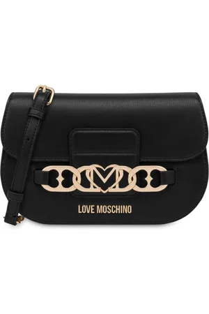 Moschino Bandolera con cadena de corazones