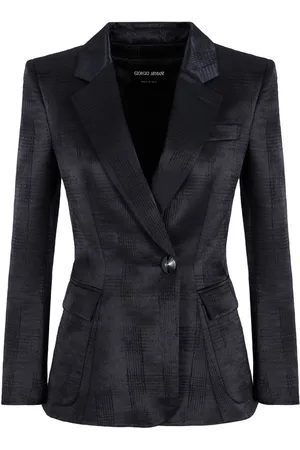 Giorgio Armani Blazer con aplique floral