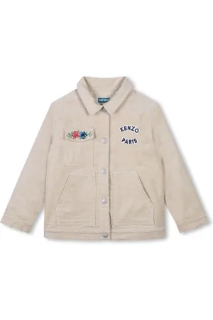 Kenzo Chaqueta con logo bordado