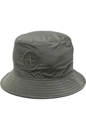 Stone Island Sombrero de pescador con bordado Compass