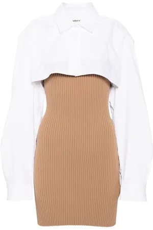 Alexander Wang Vestido de canalé