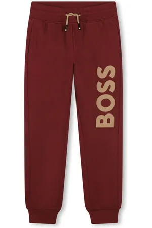 HUGO BOSS Pantalones de chándal con logo estampado
