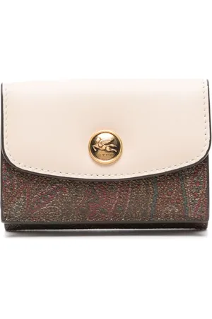 Etro Cartera con motivo de cachemira