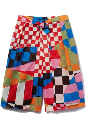 PUCCI Junior Pantalones cortos con estampado Giardino