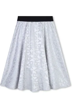 DKNY Falda con logo en jacquard